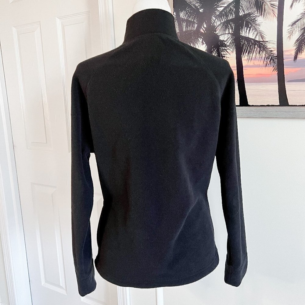 Women's Yoga Fit Long Sleeve Fleece | Full Zip | High Neck | Size Large - Picture 2 of 8